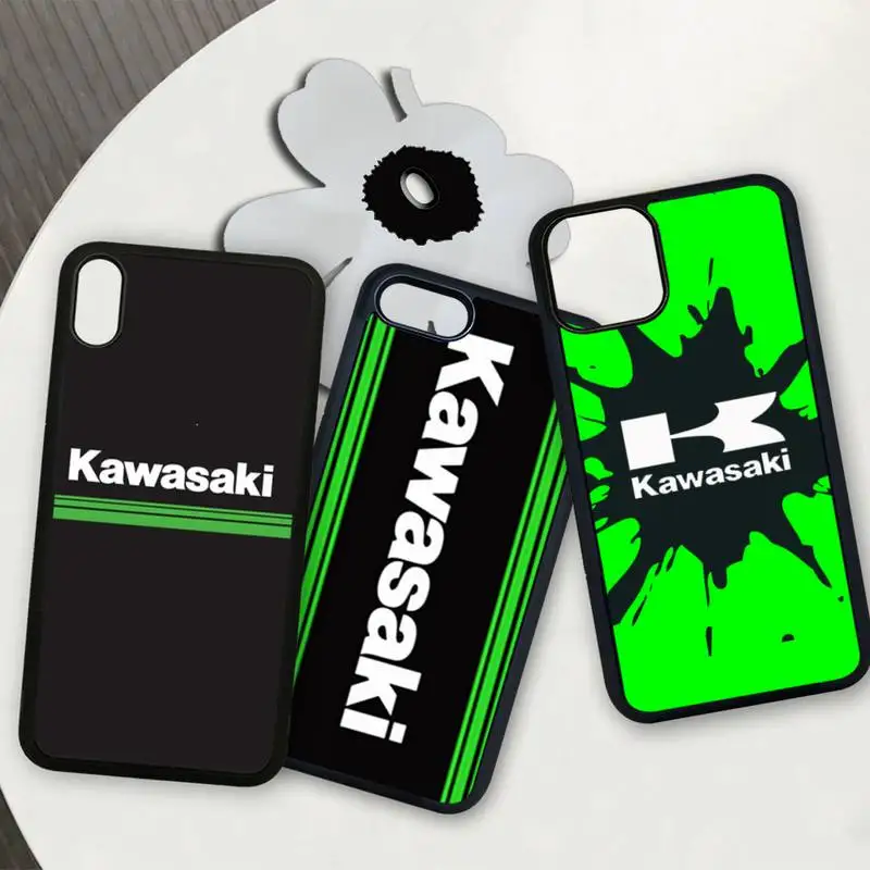 

Japanese Brand Kawasaki Ninja Moto TPU + PC Phone Cover Case For Iphone Se 2020 6 6s 7 8 Plus X Xs Max Xr 11 12 Pro Max Coque