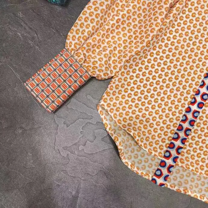 AH11236, модные женские блузки и рубашки,, Подиумные, Роскошные, известный бренд, Европейский дизайн, вечерние, стильная женская одежда