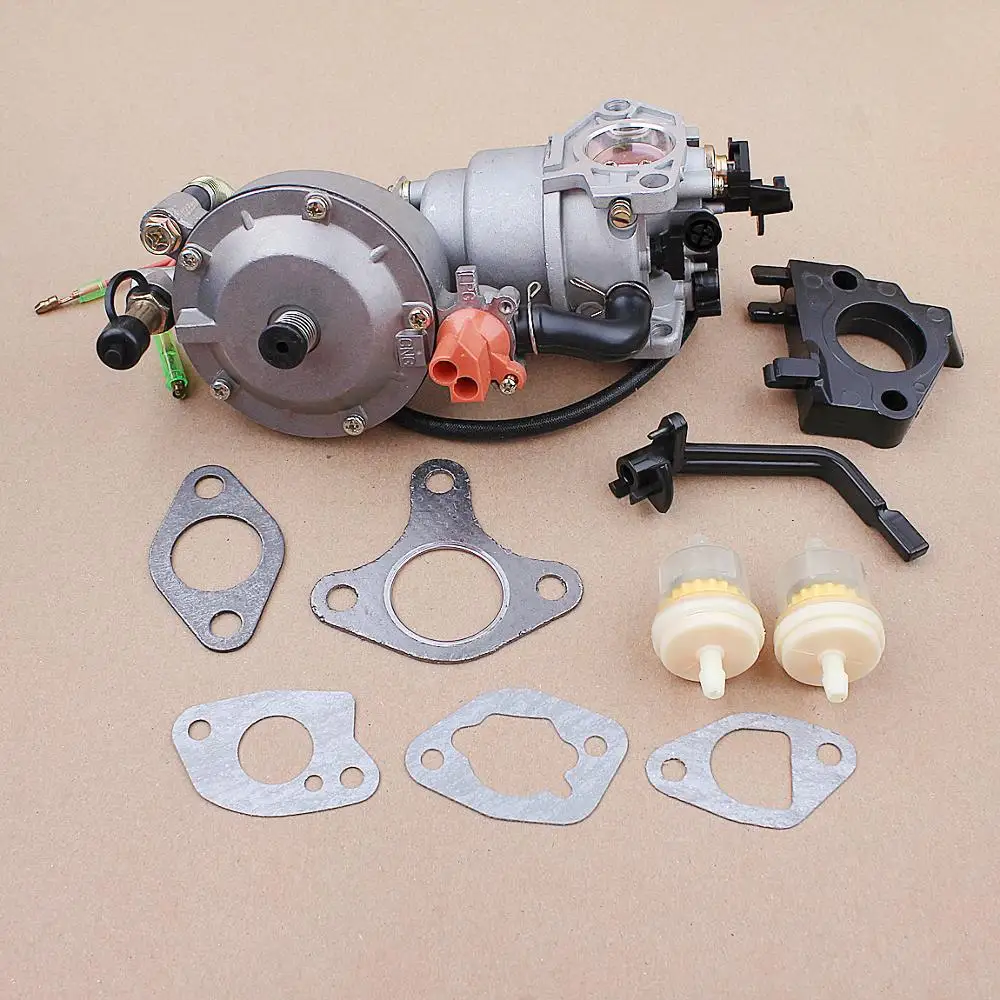 Поворотный комплект карбюратора для Honda GX360 GX390 GX420 188F 190F генератор двигателя 13HP
