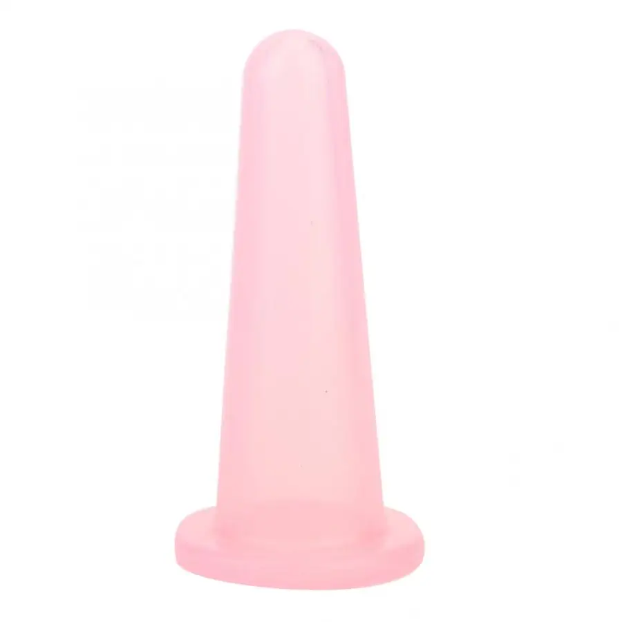 Pink 3 цвета вакуум массажер для лица Cupping Cup уход за телом терапия Лечение - Цвет: Pink