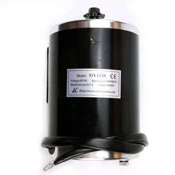 

Scooter Brush Motor 1000W 48V for Electric Go Kart Buggy ATV Bike Motor Replacement