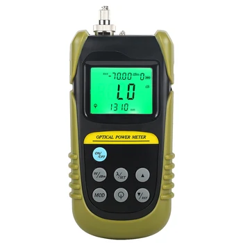 

AUA-706G Optical Power Meter Tester Light Failure Loss Test Fiber Tester Send FC/SC Adapter