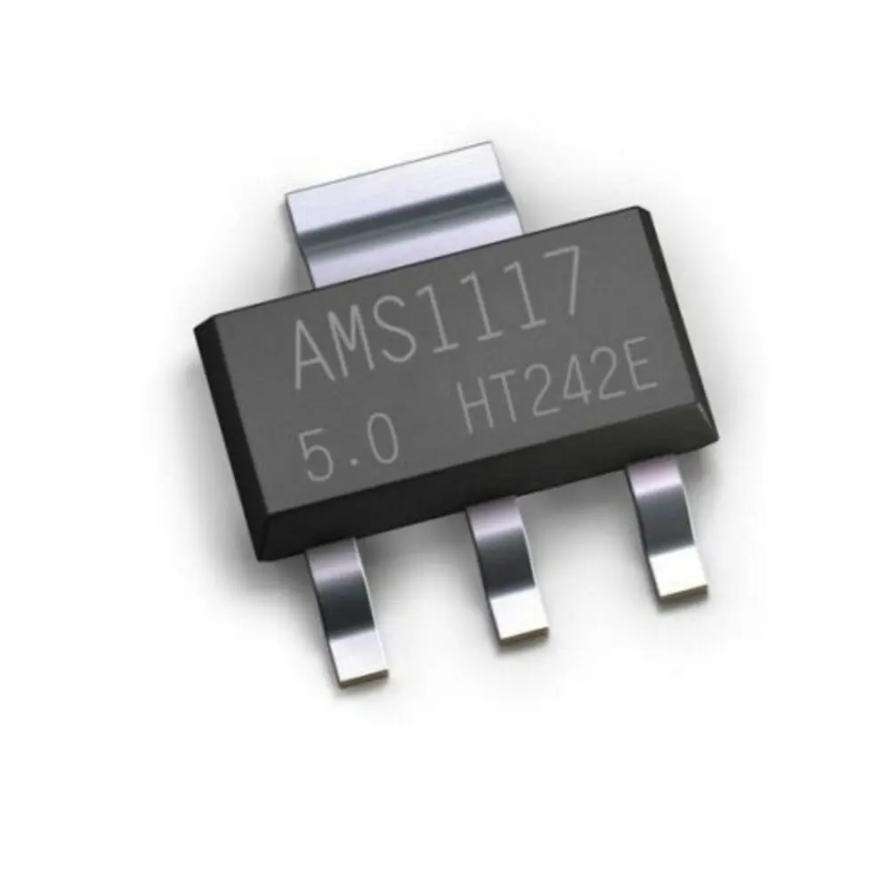 Бренд, 50 шт в наборе, AMS1117-5.0 5 V, 1A, СОТ-223 Напряжение регулятором IC