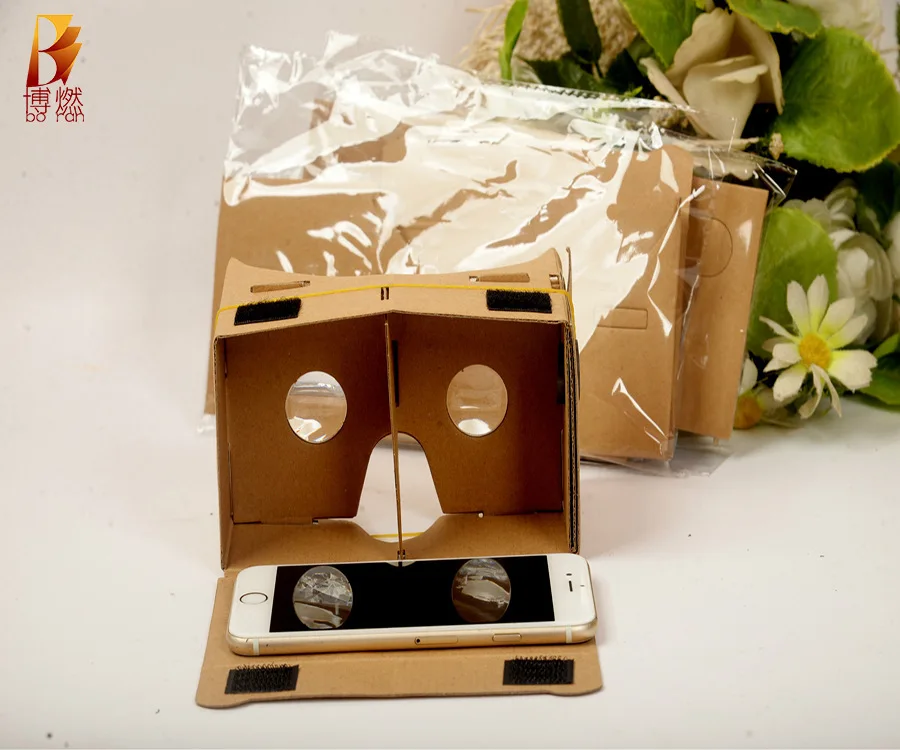 3D Волшебное зеркало DIY Google Cardboard VR очки коробка виртуальной реальности очки 3D очки игрушка