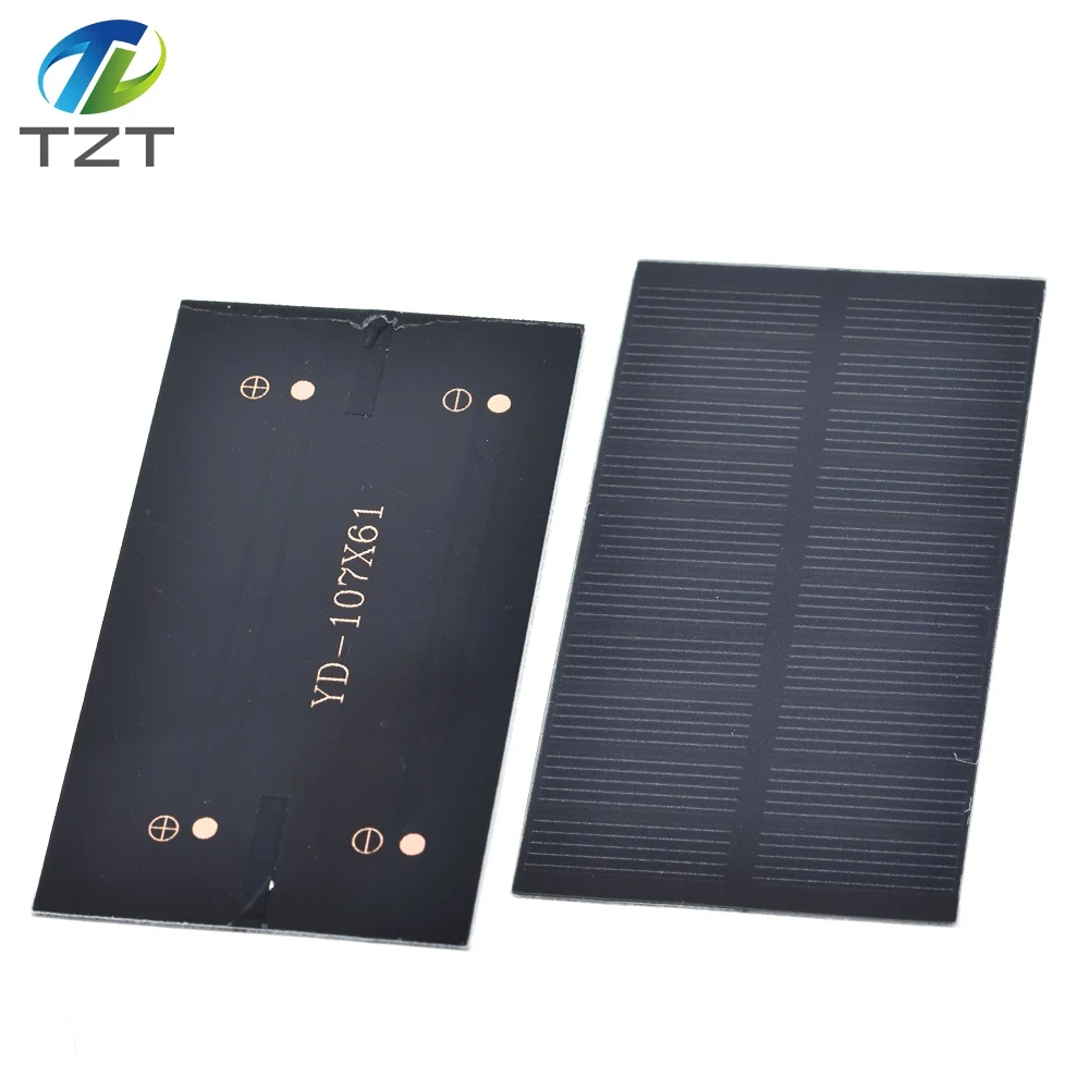 Панели солнечные 1W 5V Электронный DIY небольшой Солнечные для Сотовая связь