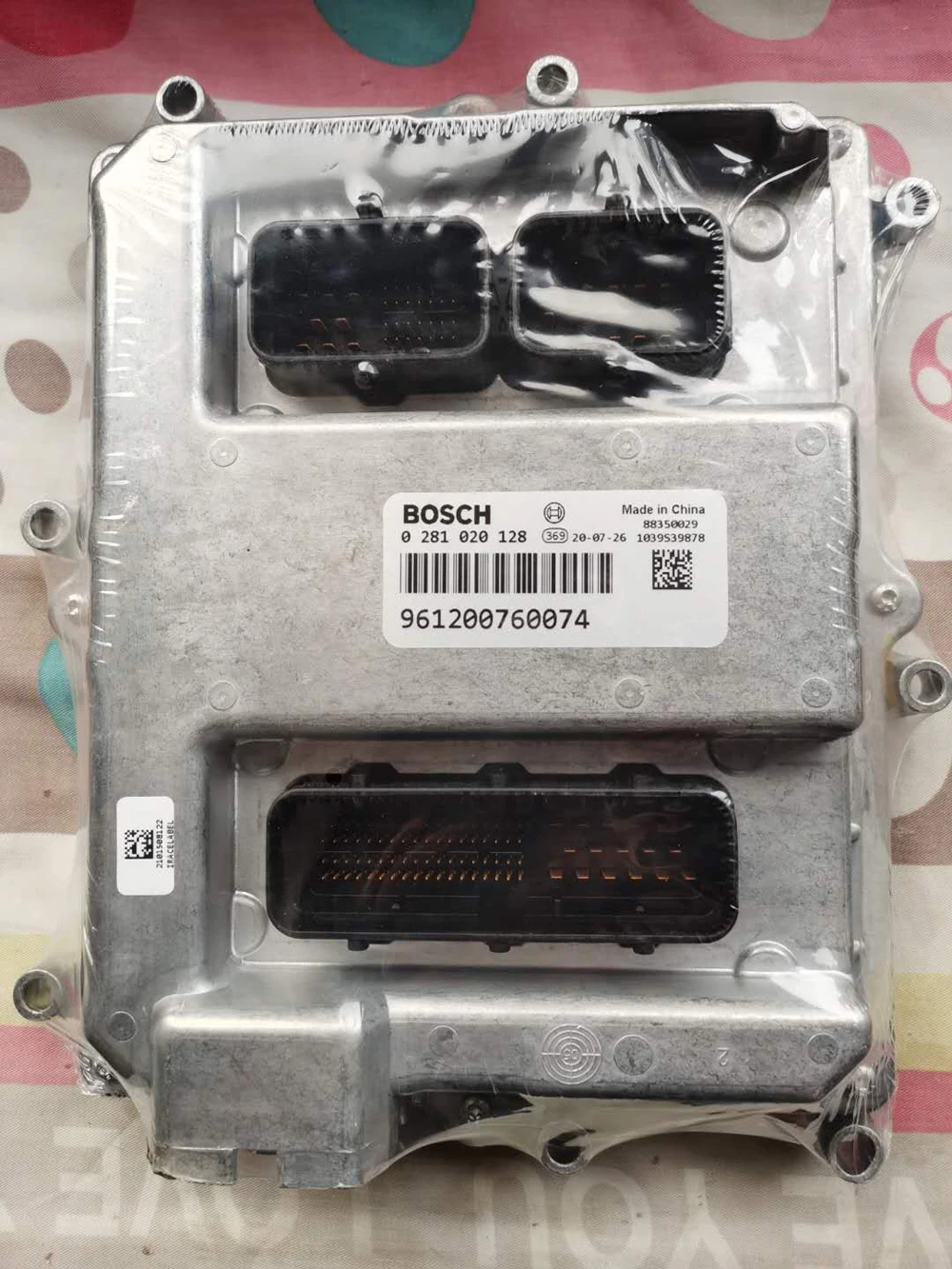 Оригинальная компьютерная плата двигателя ECU 0281010254 4898112 электронный блок
