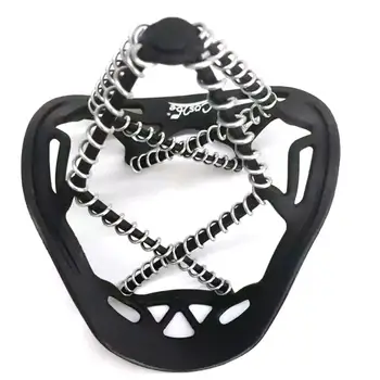 

Spikes Hiking Winter Crampons Non-Slip Shoes Cover Sport Goods Boots Ice Anti Slip Camping Snowy Outdoor