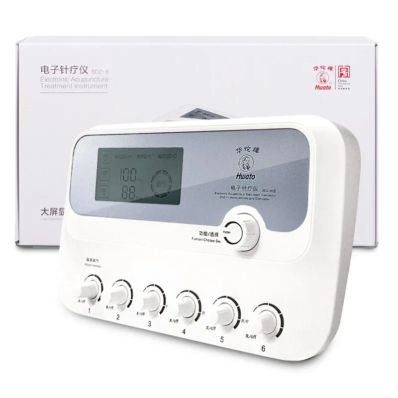 Hwato sdz-iii Electro Muscle Stimulation Massager Acupuncture Needle Electrical Therapy Machine 3 Waveform | Красота и здоровье