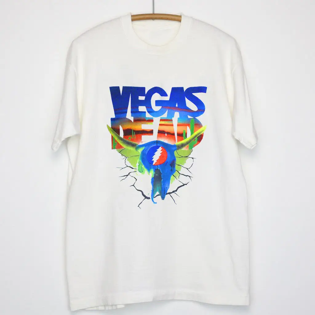 Grateful Dead Skull Scorpion Las Vegas Tour футболка с рисунком новинка топ из 100% хлопка футболки