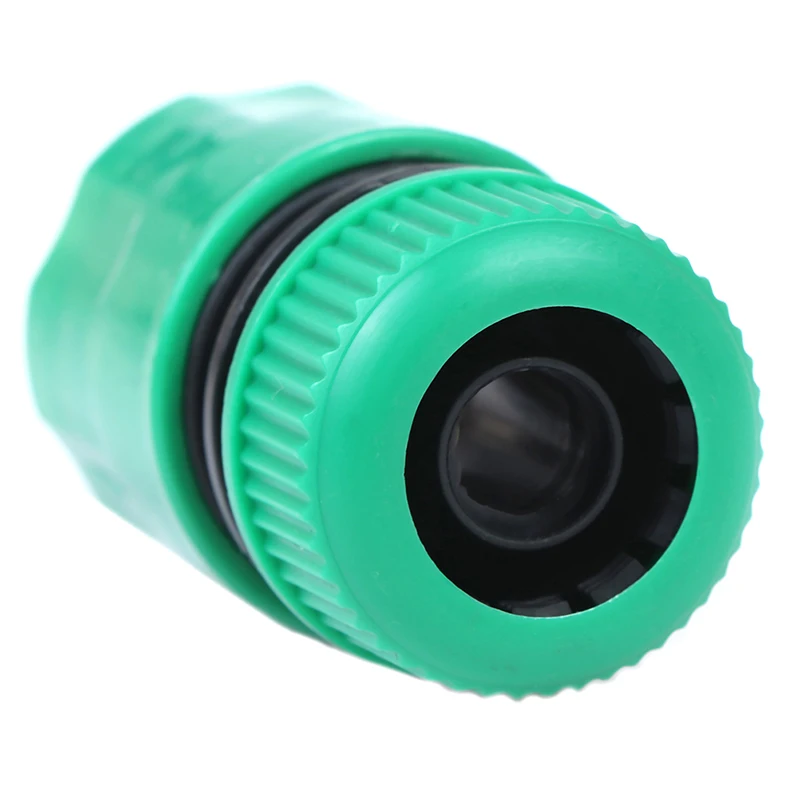 5Pcs 1/2 " Hose Joint Coupling Connector For Garden Irrigation Irrigation Balcony Flowers Garden Water Connector Green Color hot