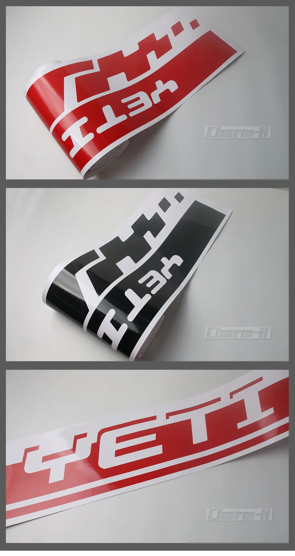 Racing Sport Car Styling Hood Engine Cover Decal Body Graphics Vinyl Side Stripes Skirt Sticker for Skoda Yeti Tuning Accessorie