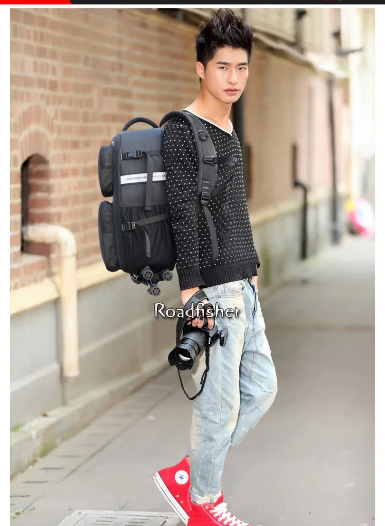 Professional dslr Camera Backpack Canon Nikon Bag SP-SY09-7