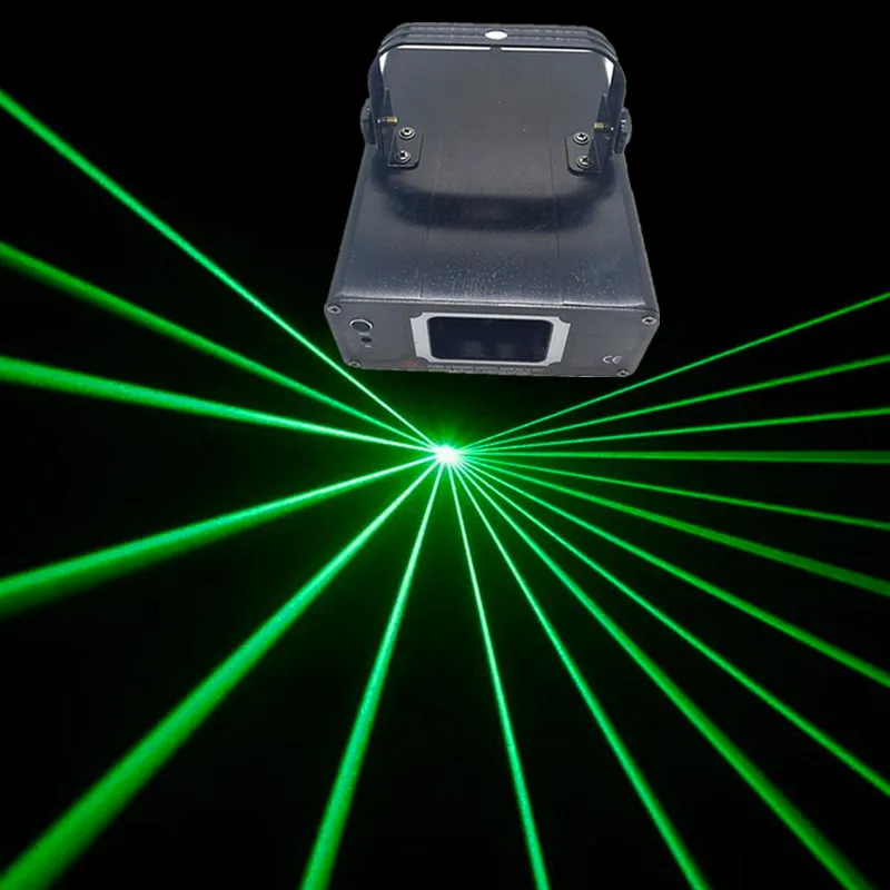 

50mw Green Laser Projector Light Dsico DJ Home Party Show Linear Beam Effect Stage Lighting Sound Control Scanner Laser Light