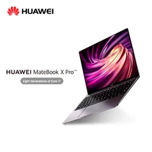 Huawei MateBook X Pro ноутбук с системой Windows 10 Intel Core i7 8565U/i5 8265U 8 Гб ram 512 ГБ SSD PC отпечаток пальца 2 ГБ GDDR5