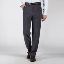 Oeak летний костюм брюки мужские формальные деловые тонкие дышащие брюки серые черные брюки мужские повседневные Прямые мужские брюки новые