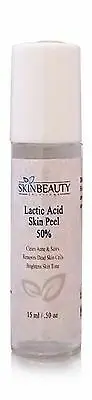 

Lactic Acid 50% Roll-On Peel SPOTS Acne Wrinkles Blackheads Large Pores 15ml