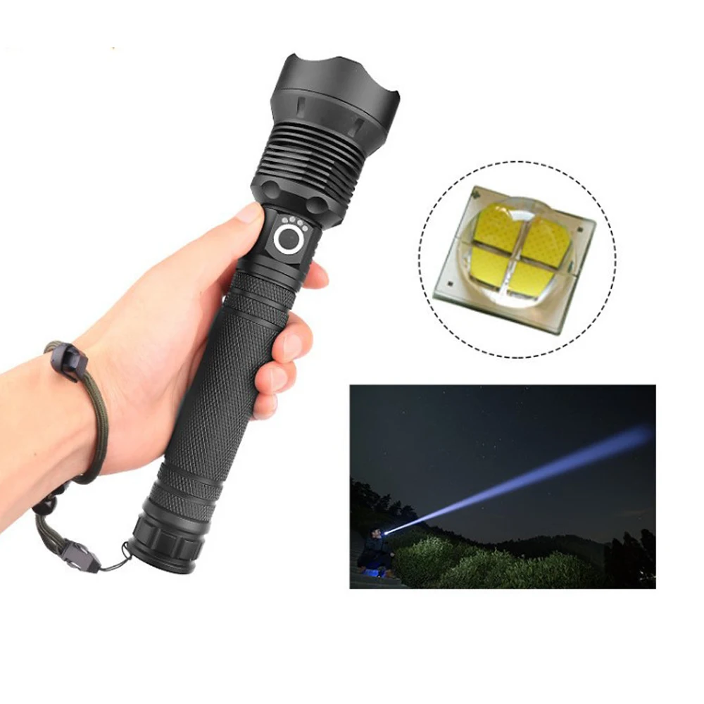 Cashback Offer for  New 7000 lumens Lamp xhp70.2 Powerful flashlight usb Zoom led torch xhp70 xhp50 18650 or 26650 batt