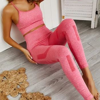 

Women Summer Sports Suit Fitness Yoga Jogging Suits Workout Running Set Clothes