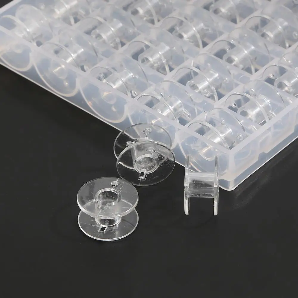 10/50Pcs Plastic Bobbins Sewing Machine Spools for Threads Bobbins AccessorO_H2 10/50Pcs Plastic Bobbins Sewing Machine Spools for Threads Bobbins AccessorO_H2