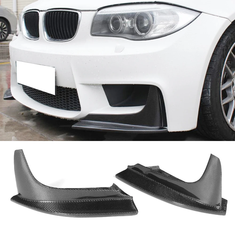 Разветвители для переднего бампера BMW 1 серии E82 E87 м базовый купе 2 двери 2011
