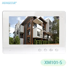 HOMSECUR XM101-S 10," крытый монитор для видео-телефон двери внутренной связи Системы