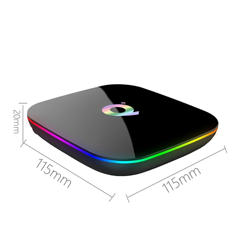 ILEPO Q Plus Mi Box Tv Box Android 9.0 Octa Core Ddr4 Rtv Box Top Model Boxes HDMI 2.0 Tv Box Andro