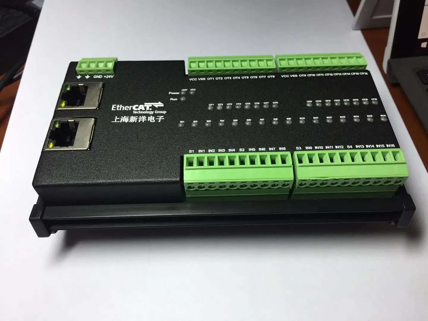 Модуль ввода-вывода EtherCAT 16 в модуль NPN/PNP и AB фазовый энкодер 8 каналов 16-битный AD |