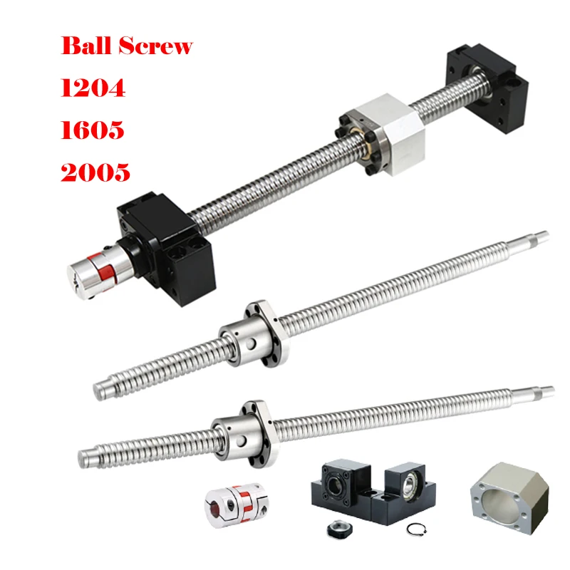SFU1605/1204/2005 BallScrew End Machine Support BK/BF Coupler CNC Housing