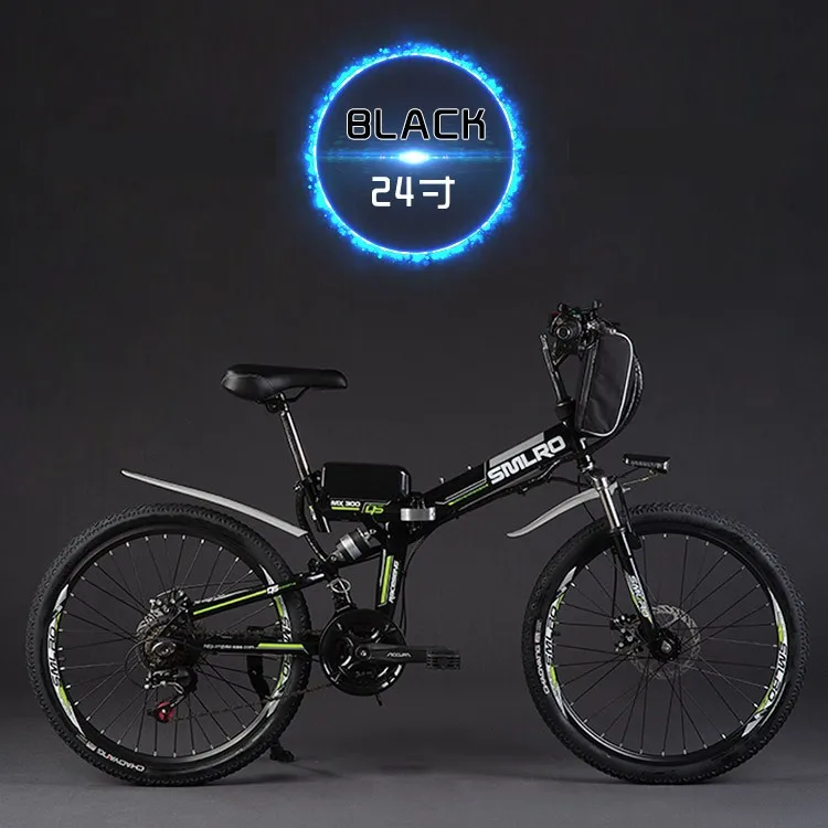 Discount Original X-Front brand 21 speed 26 inch 20A 48V 500W Lithium Battery Electric folding Mountain Bike downhill Bicycle ebike 7