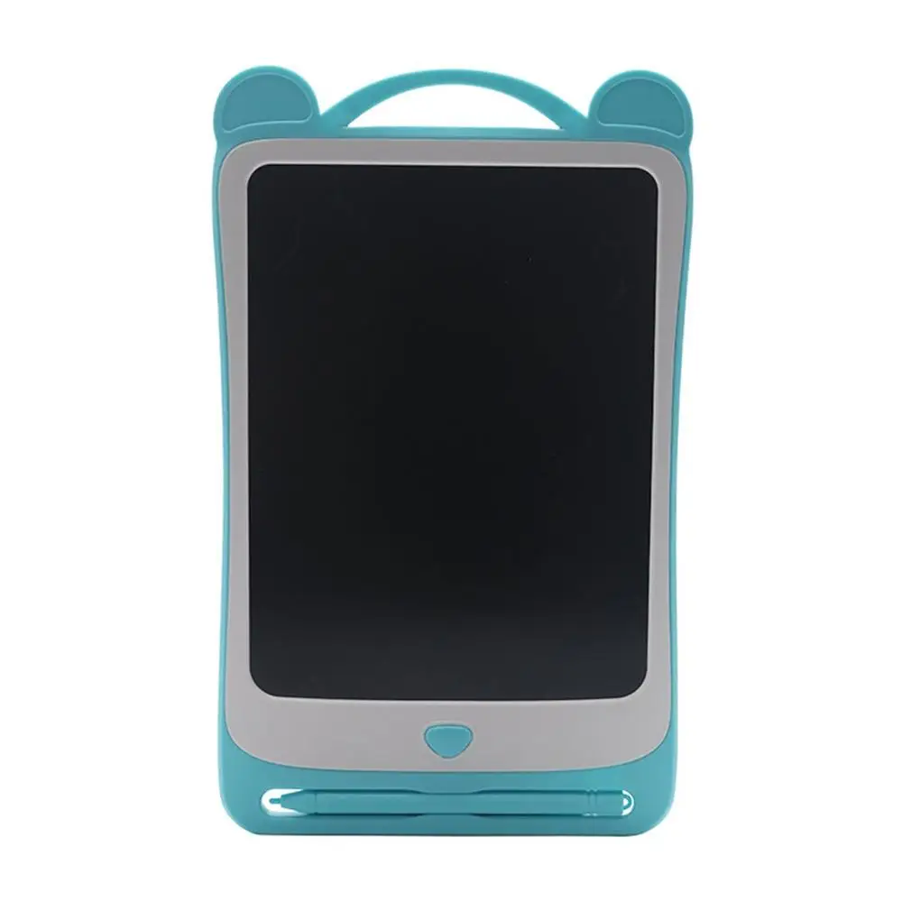blue 8,5 дюймов lcd планшет для письма милый планшет для рисования электронный безбумажный lcd блокнот для письма детская письменная доска для детей - Цвет: blue