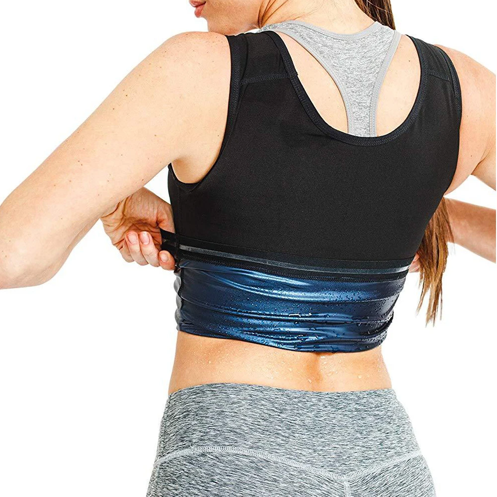CXZD Women Shapewear Waist Trainer Corset Vest Hot Sauna Tank Tops Thermo Sweat Body Shaper Slimming Underwear Compression Shirt body shaper waist trainer