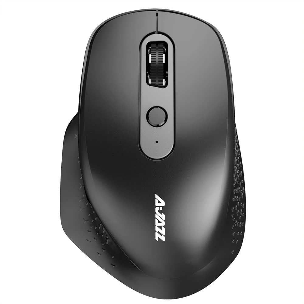 Ajazz i660T многорежимная перезаряжаемая мышь BT4.0 2,4G Беспроводная USB оптическая мышь type-C порт мышь для Mac ноутбук Настольный черный