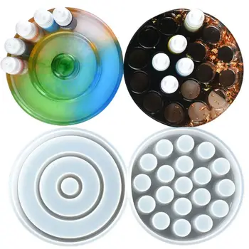

DIY Hand made Crystal Silicone Mold For Resin Epoxy Resin Mold Pigment Bottle