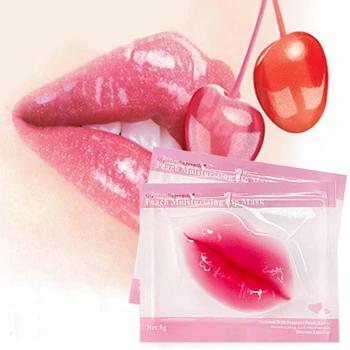 

15-50packs Crystal Collagen Lip Mask Pads Moisture Essence Anti Ageing Patch Pad Lips Enhancer Mask for Lip Plumper Skin Care