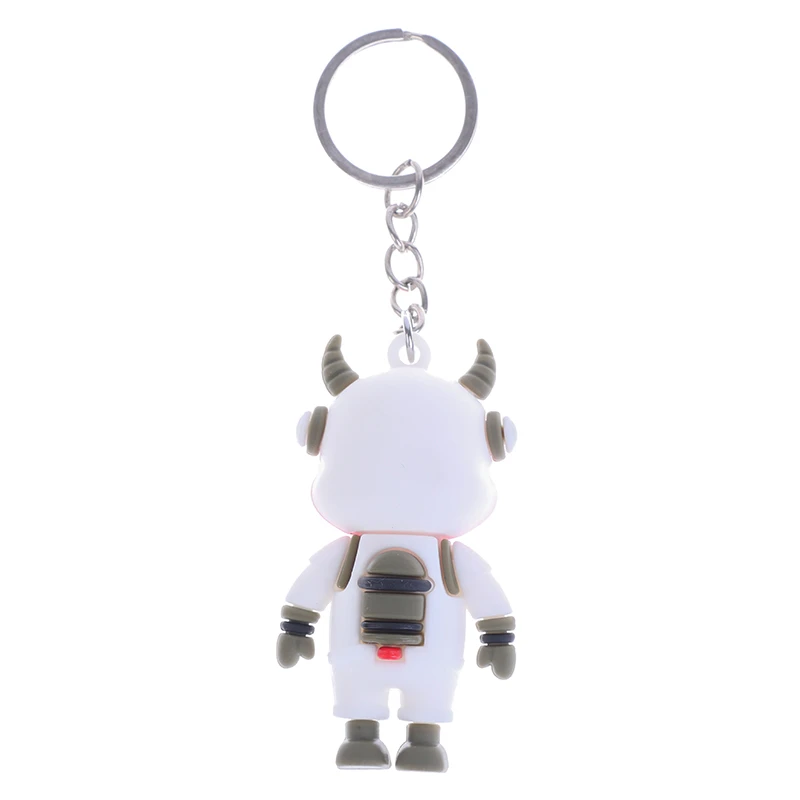 2021 Year of the Cow Keychain Space Cattle Keychain Car Bag Pendant Keyring