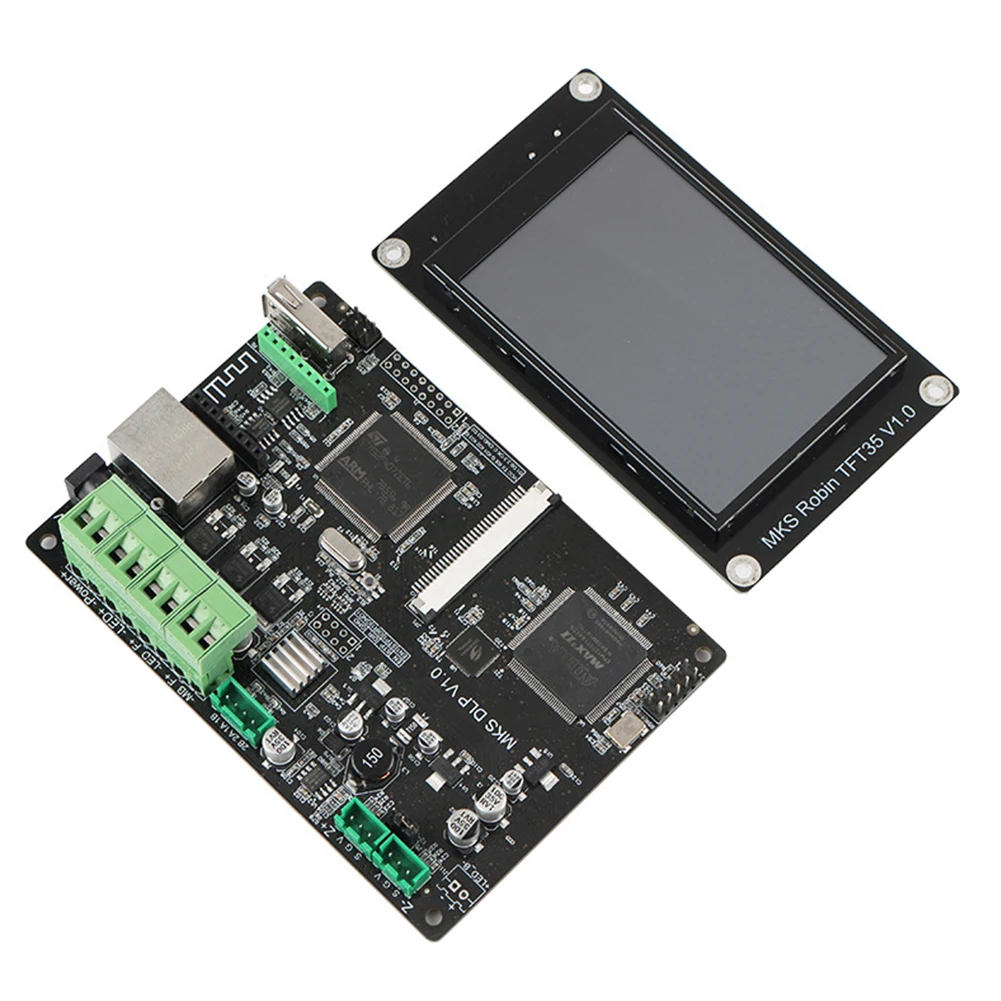 

MKS DLP Open Source Accessories DIY Controller Board Kit 3D Printer 3.5inch High Performance Touch Screen Photocuring TFT35