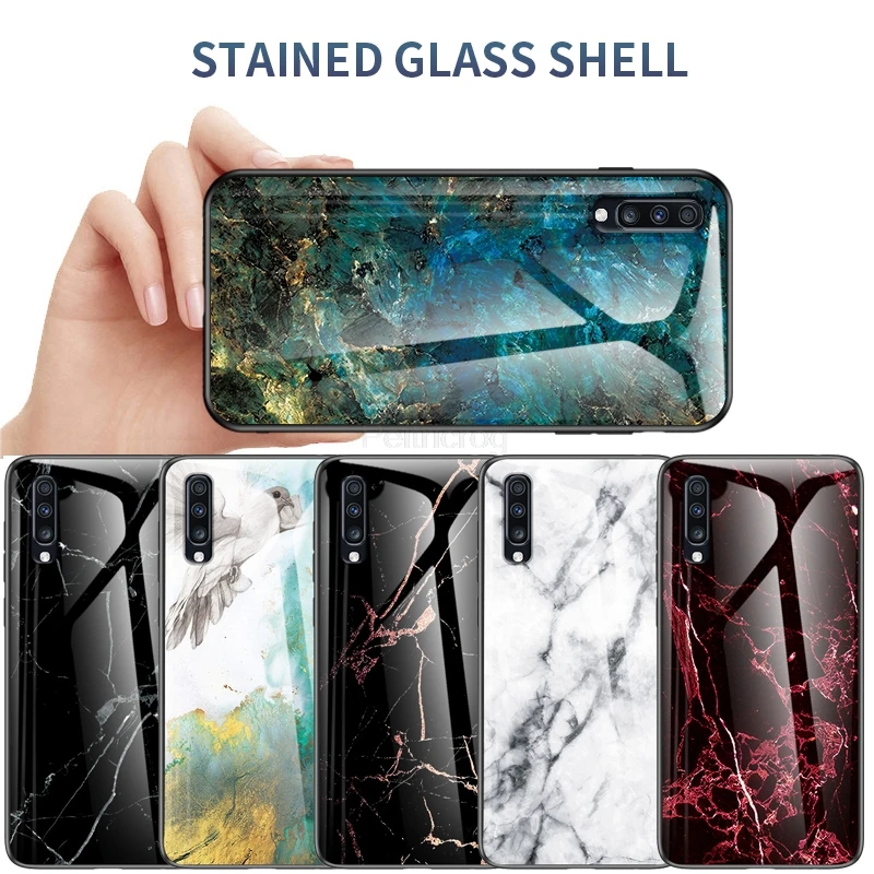 Роскошный чехол из мраморного стекла для телефона Xiaomi Mi CC9 CC9E Note 10 Pro A3 A2 A1 9 SE 8 Lite POCO