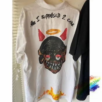 

Revenge XXXTENTACION I SUPPOSED TO CARE T Shirt Men Women 1:1 Best Quality Hip-hop Cactus Jack T-shirt Tees