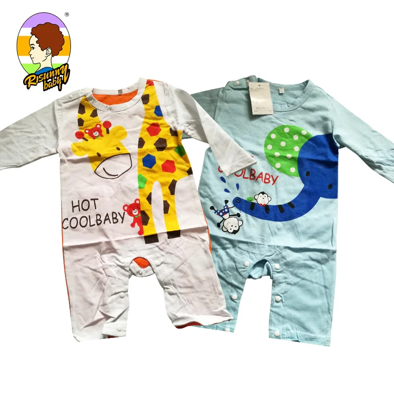 Risunnybaby/Детский комбинезон Детский костюм Хлопковый мягкий и удобный детский с