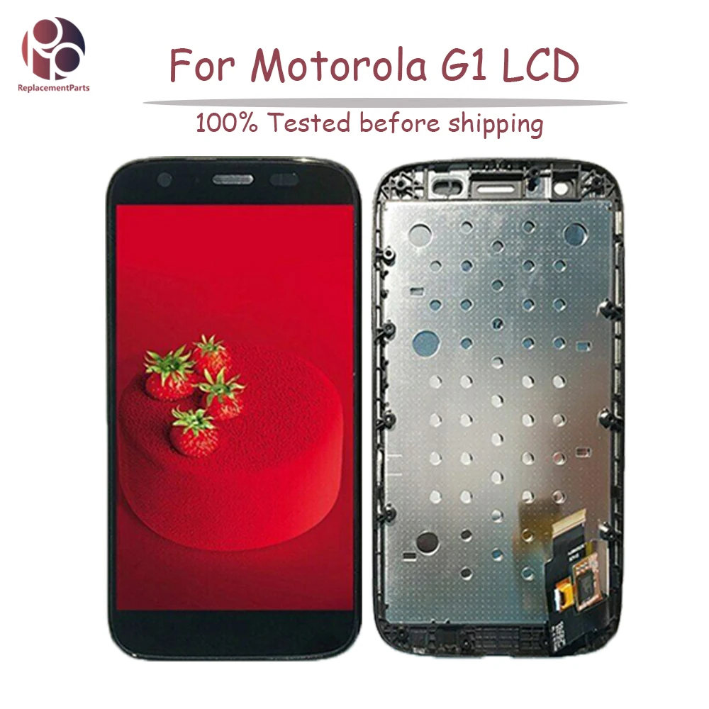 Для Motorola Moto G XT1032 XT1033 G2 XT1063 XT1064 G3 XT1544 G4 играть XT1601 XT1602 ЖК-дисплей Дисплей кодирующий преобразователь сенсорного экрана в сборе