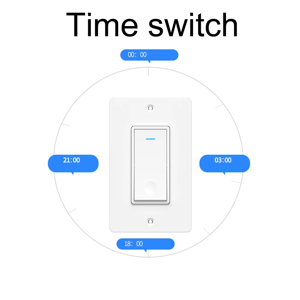 Настенный мобильный приложение кнопка дистанционного управления WiFi умный светильник переключатель для Alexa