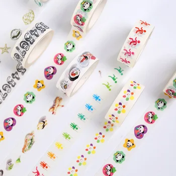 

5m Cartoon Paper Tape Torn DIY Stickers Hand Account Decoration Washi Tape Handmade Stationery