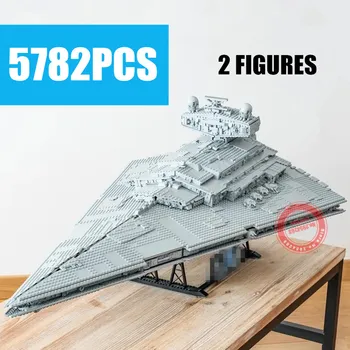 

81098 Ultimate Collector Series 5278PCS Max Imperial Star Destroyer spaceship Building Blocks Brick LeGINGlys Star Wars 75252