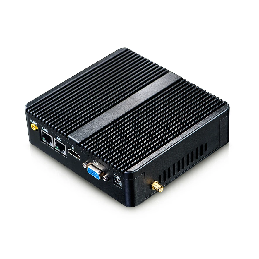 Computadores de Mesa Bebepc Mini Celeron J1900 Quad-core Duplo Lan Fanless N2830 J1800 Windows 10 Wifi hd Minipc pc J4105 - Imagem 2