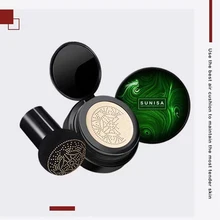 Новая воздушная подушка Грибная голова макияж Увлажняющая Основа воздухопроницаемая естественная осветляющая кожа макияж CC крем TSLM1