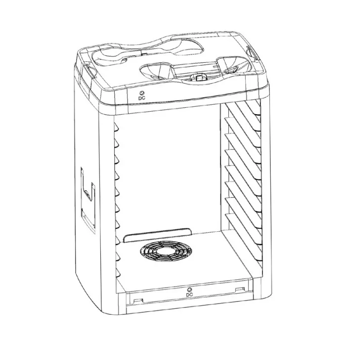 Охлаждающий вентилятор охладитель мульти игра зарядная док-станция Подставка для одной/X/S игровой консоли VDX99