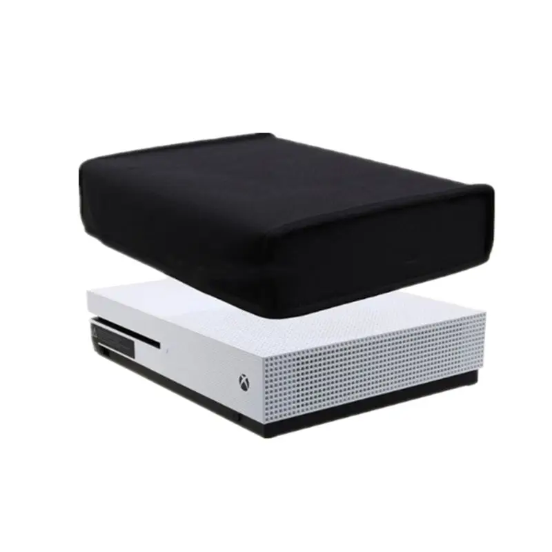 

Dust Proof Cover Sleeve Guard Case Waterproof Anti-scratch Black Game Accessories for Xbox One Slim Console