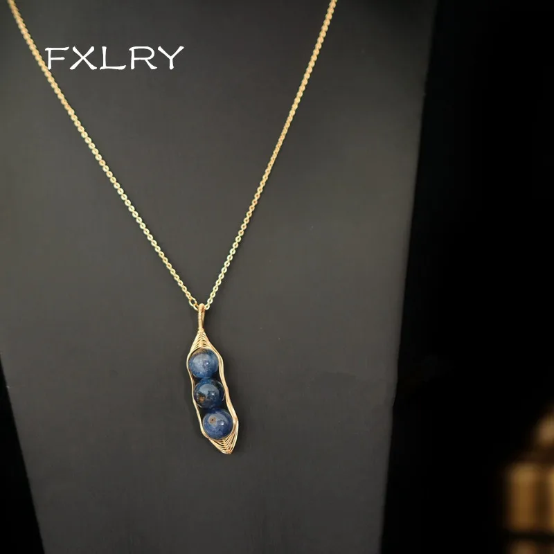 FXLRY Оригинальное персонализированное ожерелье ручной работы с кулоном в виде