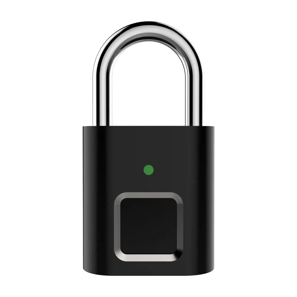 Дверной смарт-замок без ключа USB-перезаряжаемый навесной замок с быстрой