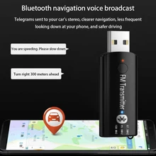 Портативный мини беспроводной Bluetooth 5,0 USB передатчик приемник адаптер 3,5 мм AUX MP3 Автомагнитола выход приемник стерео